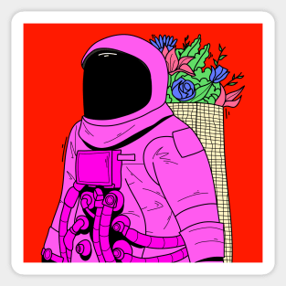 Astronaut Sticker